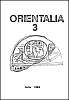 Orientalia, Heft 3 (1989)