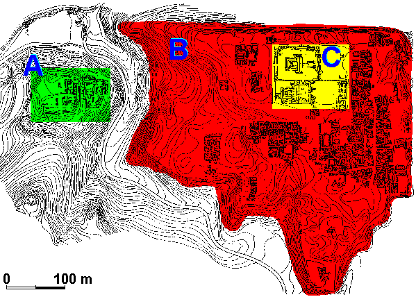 Plan of Pandzhikent