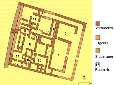 Bereich F, Palast, Schicht 2b1 / Area F palace, level 2b1