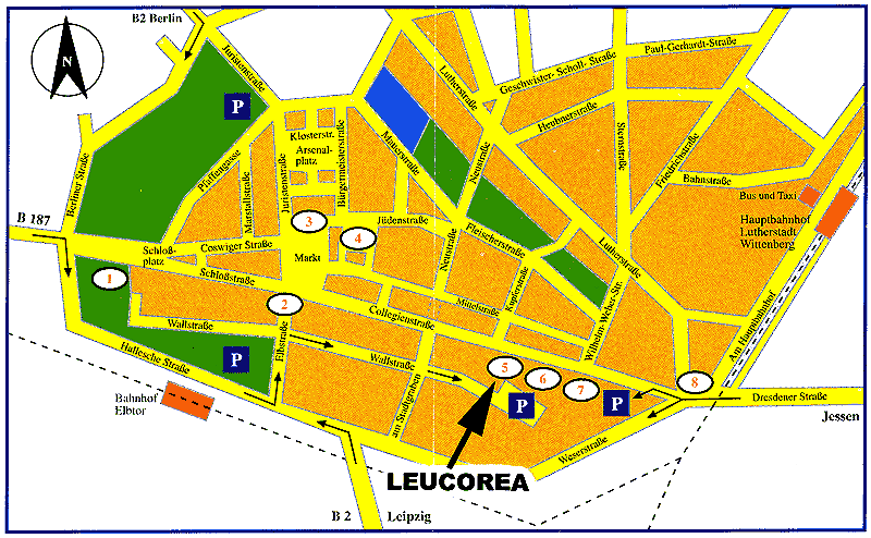 Localization of LEUCOREA